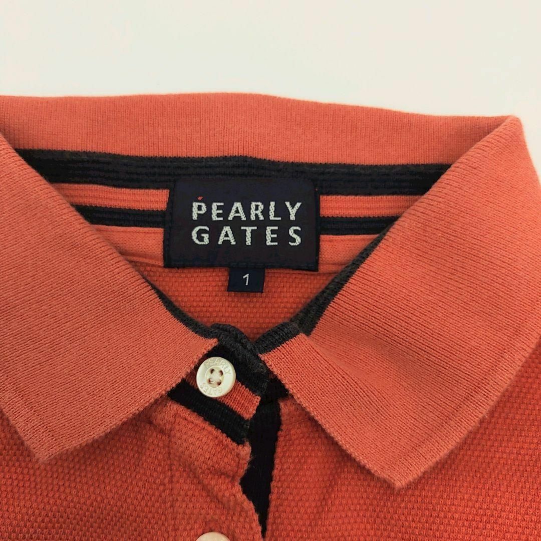 PEARLY GATES(パーリーゲイツ)の【PEARLY GATES】パーリーゲイツ　ポロシャツ　半袖　ゴルフウェア メンズのトップス(ポロシャツ)の商品写真