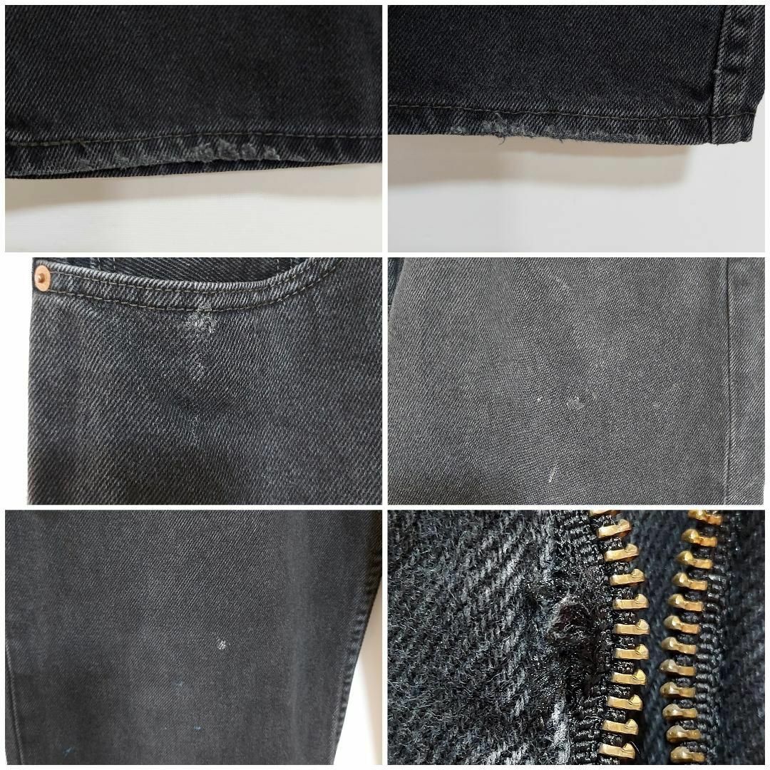 Levi's(リーバイス)のリーバイス550 Levis W38 ブラックデニム バギーパンツ 黒 9073 メンズのパンツ(デニム/ジーンズ)の商品写真