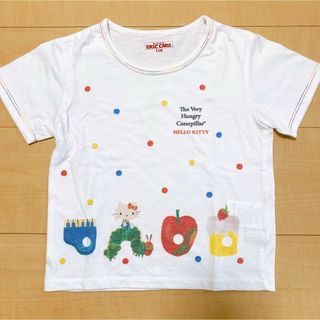 サンリオ(サンリオ)のTシャツ　110 キティちゃん　はらぺこあおむし(Tシャツ/カットソー)