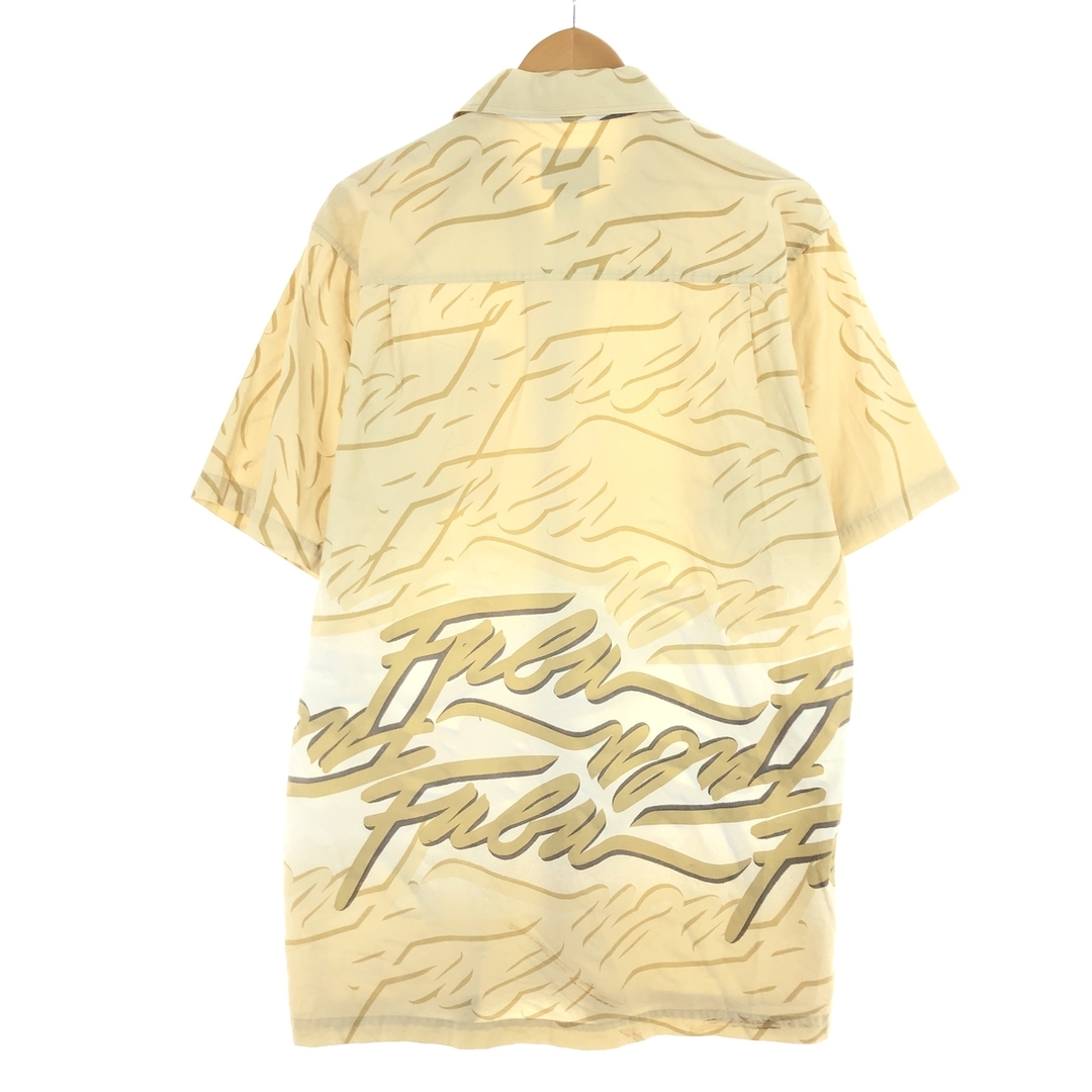 古着 フブ FUBU 総柄 半袖 オープンカラー コットンシャツ ボックスシャツ メンズL /eaa441627 メンズのトップス(シャツ)の商品写真