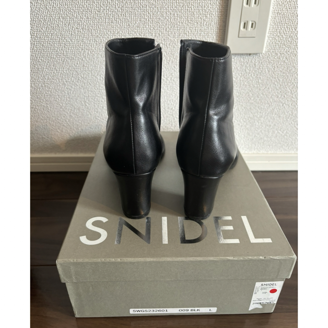 SNIDEL(スナイデル)の❁⃘*.ﾟsnidel オープントゥショートブーツ レディースの靴/シューズ(サンダル)の商品写真