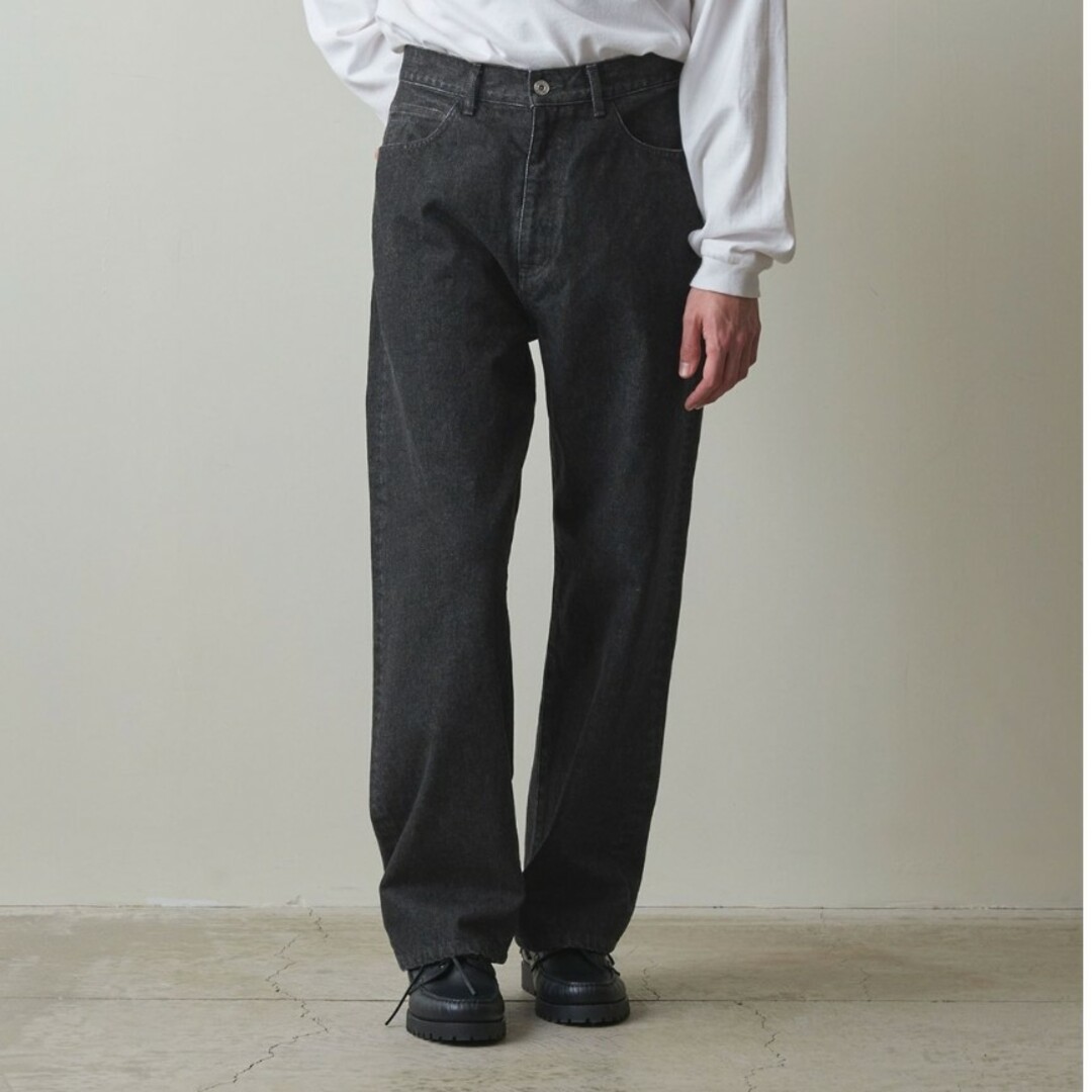 steven alan(スティーブンアラン)のSteven Alan13.5oz デニム 5ポケットバギー テーパード パンツ メンズのパンツ(デニム/ジーンズ)の商品写真