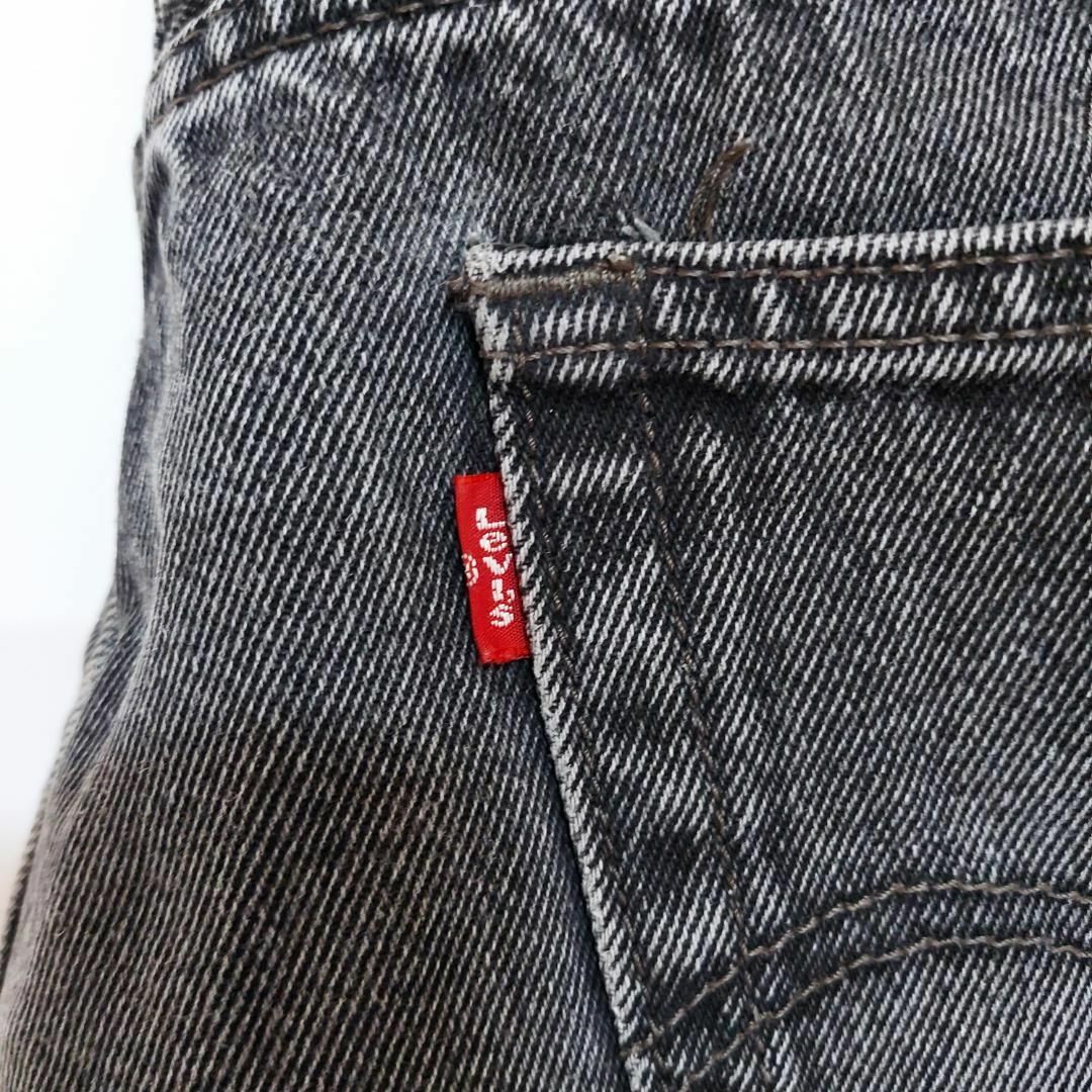 Levi's(リーバイス)のリーバイス550 Levis W36 ブラックデニムパンツ 黒 00s 9075 メンズのパンツ(デニム/ジーンズ)の商品写真