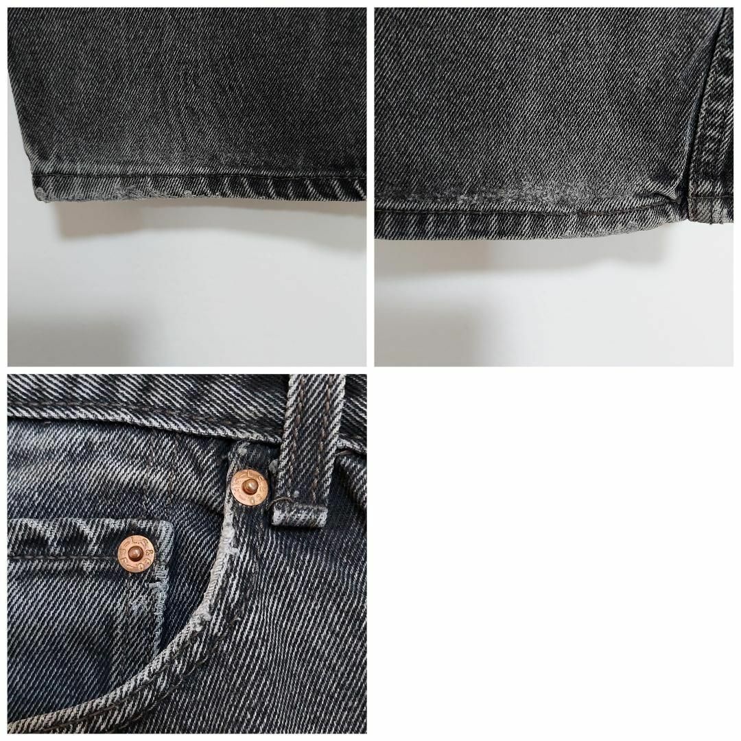 Levi's(リーバイス)のリーバイス550 Levis W36 ブラックデニムパンツ 黒 00s 9075 メンズのパンツ(デニム/ジーンズ)の商品写真