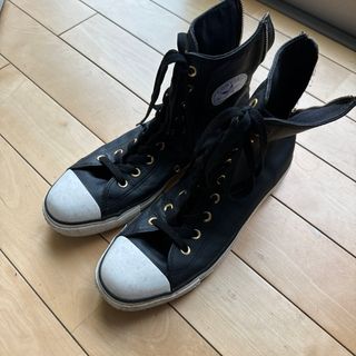 コンバース(CONVERSE)のコンバース　オールスター　レザー　ハイカット(スニーカー)