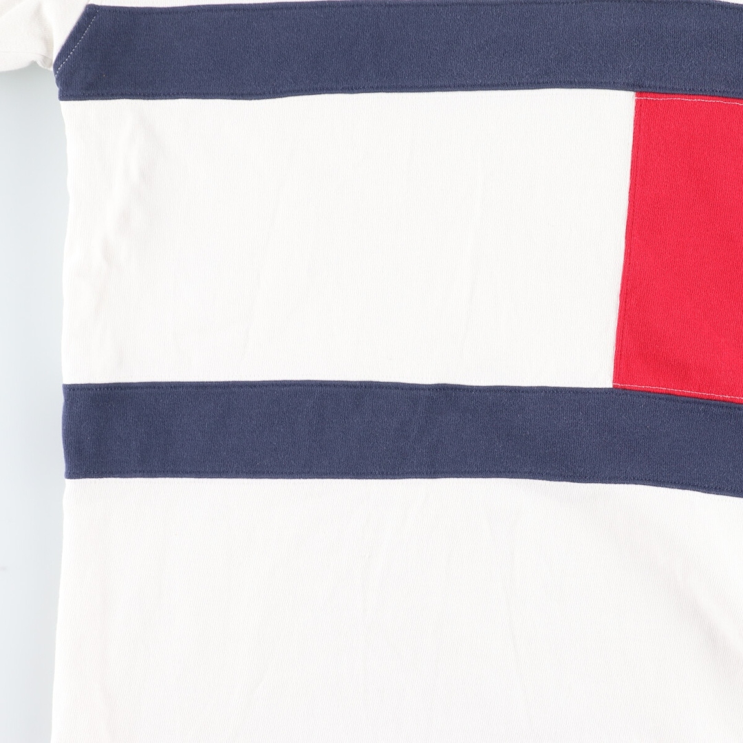 TOMMY HILFIGER(トミーヒルフィガー)の古着 90年代 トミーヒルフィガー TOMMY HILFIGER 長袖 ポロシャツ メンズXL ヴィンテージ /eaa446807 メンズのトップス(ポロシャツ)の商品写真