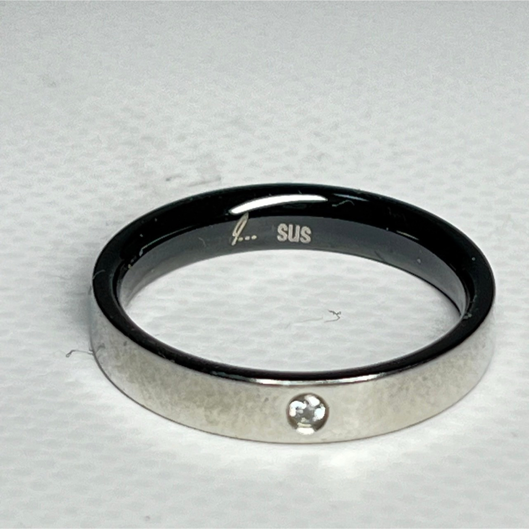 VINTAGE(ヴィンテージ)のクリスタル　リング　シルバー　指輪　アクセサリー　鑑定済み　刻印有り メンズのアクセサリー(リング(指輪))の商品写真