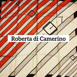 ROBERTA DI CAMERINO - ★Roberta di Camerino★ スカーフ レトロ ベルト ベージュ