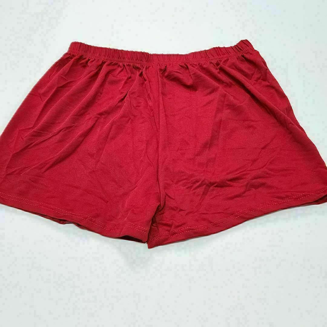 ✶人気✶ ワンピース 水着 赤 3XL 大きめサイズ 体型カバー マタニティ レディースの水着/浴衣(水着)の商品写真