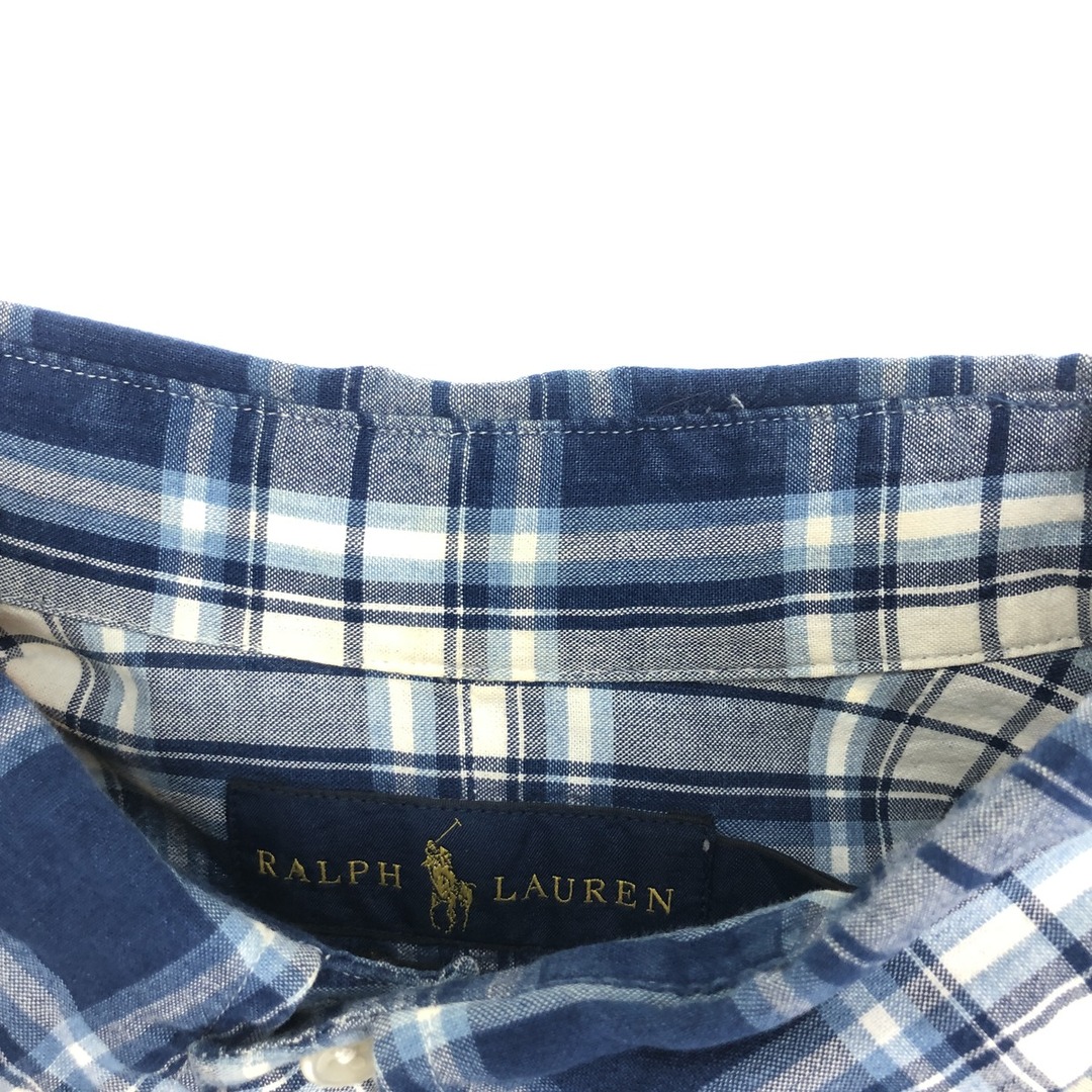 Ralph Lauren(ラルフローレン)の古着 ラルフローレン Ralph Lauren 長袖 ボタンダウンチェックシャツ メンズXL /eaa446240 メンズのトップス(シャツ)の商品写真