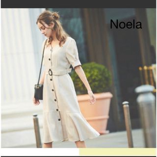 ノエラ(Noela)のNoela リネンライクフレアワンピース(ロングワンピース/マキシワンピース)