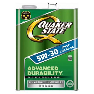 最安値　送料込み　QUAKER STATE エンジンオイル 5W30 4L(メンテナンス用品)