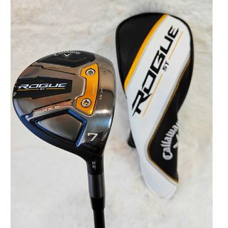 キャロウェイ(Callaway)のローグ　ROGUE　ST MAX　D 7W 純正カーボンSR カバー付(クラブ)