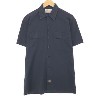 ディッキーズ(Dickies)の古着 ディッキーズ Dickies 半袖 ワークシャツ メンズM /eaa446539(シャツ)