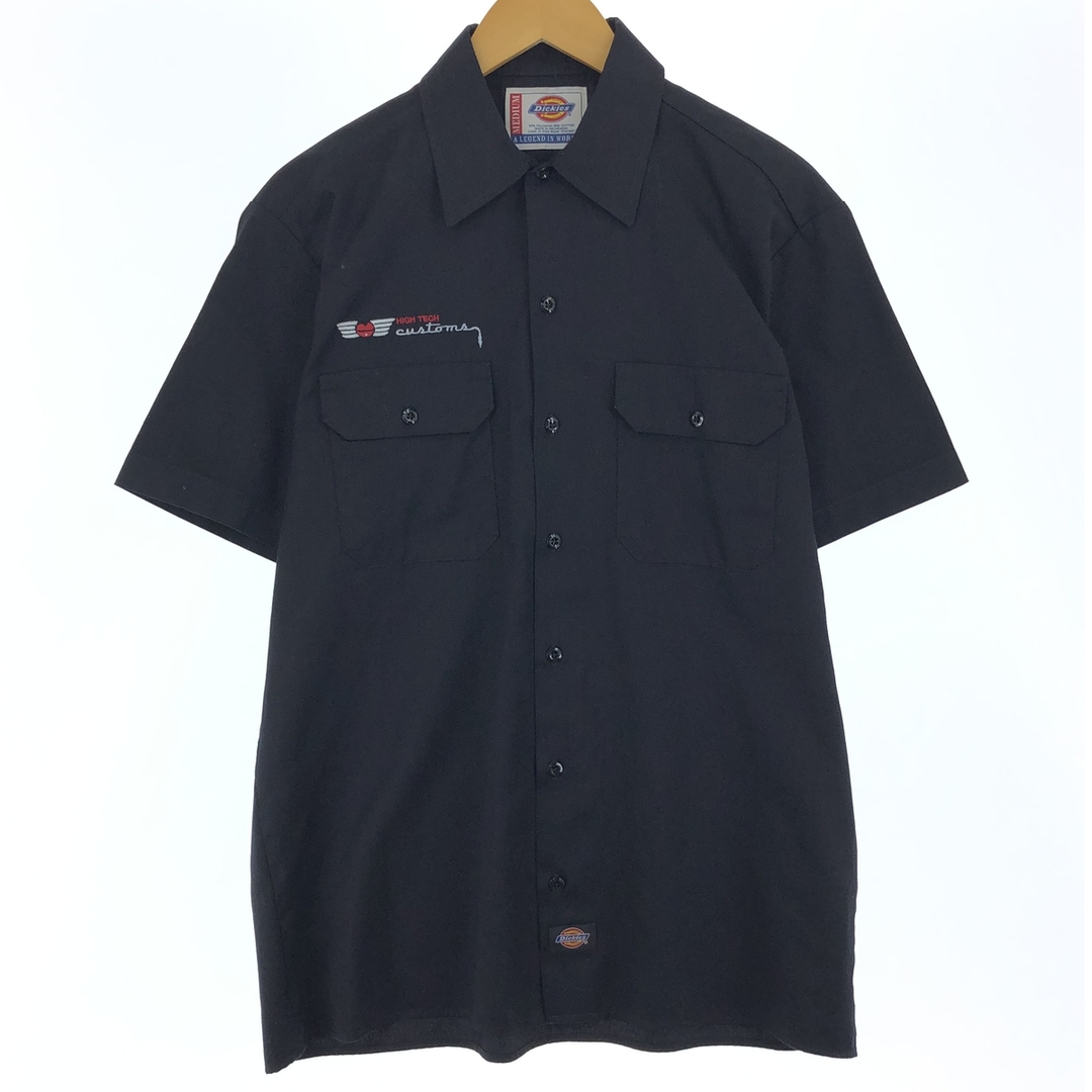 Dickies(ディッキーズ)の古着 ディッキーズ Dickies A LEGEND IN WORK 半袖 ワークシャツ メンズM /eaa446545 メンズのトップス(シャツ)の商品写真