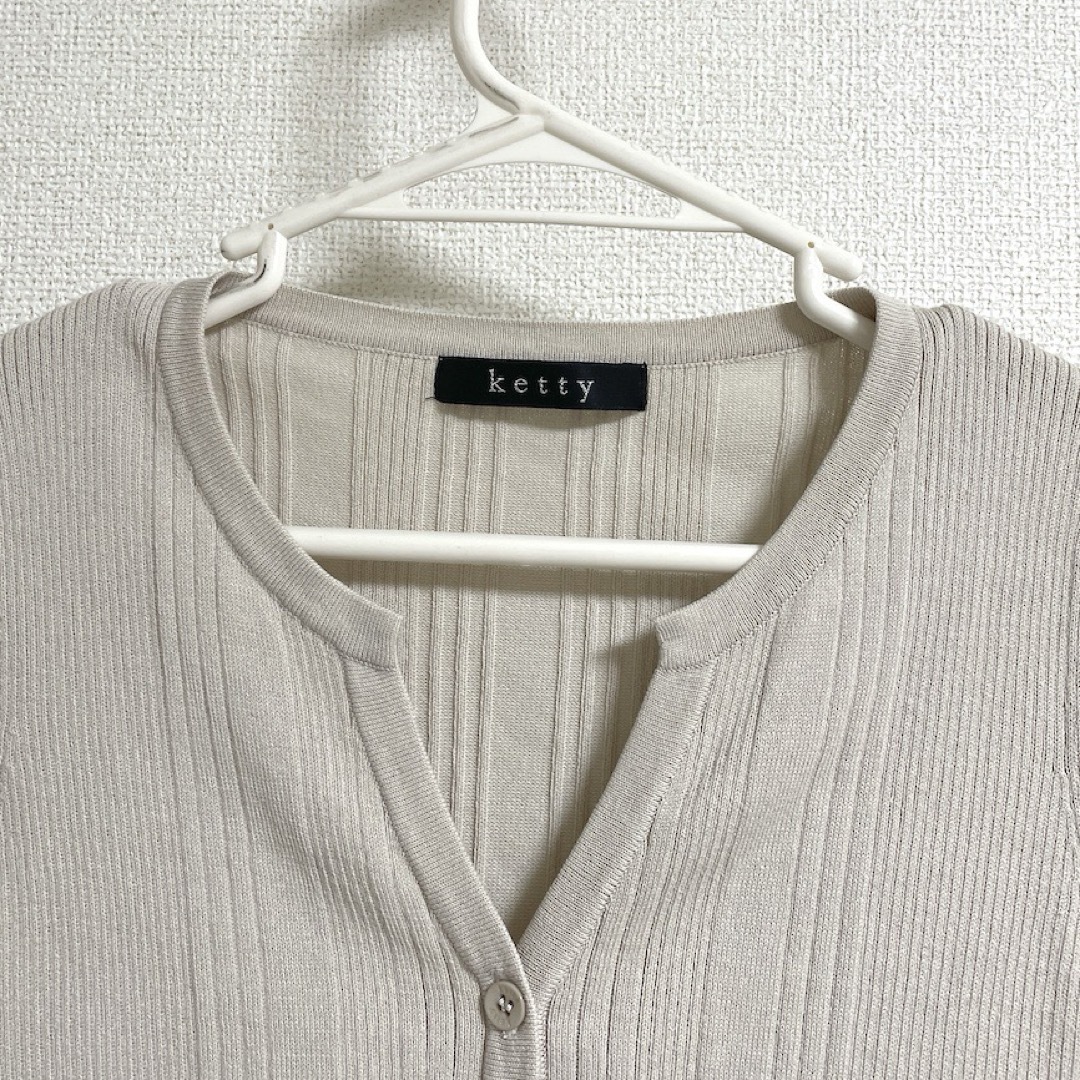 ketty(ケティ)の【KETTY ケティ】長袖カットソー　サイズM レディースのトップス(カットソー(長袖/七分))の商品写真