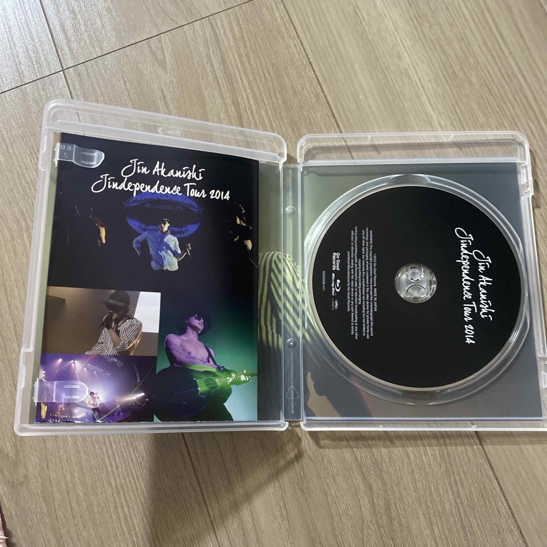 JIN　AKANISHI“JINDEPENDENCE”TOUR　2014［Blu エンタメ/ホビーのDVD/ブルーレイ(ミュージック)の商品写真