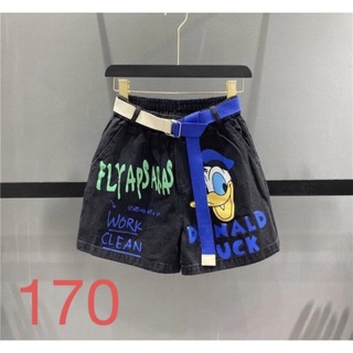 KTFA034キッズ 子供服 ショートパンツ デニムパンツ 女の子 春夏(パンツ/スパッツ)
