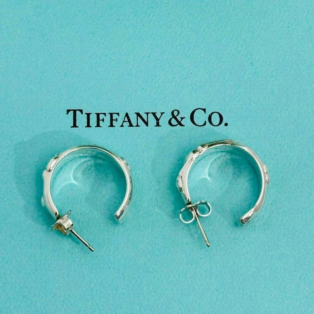 Tiffany & Co.(ティファニー)のティファニー　Tiffany ピアス　両耳　フープ　フラワー　花　ハイビスカス レディースのアクセサリー(ピアス)の商品写真