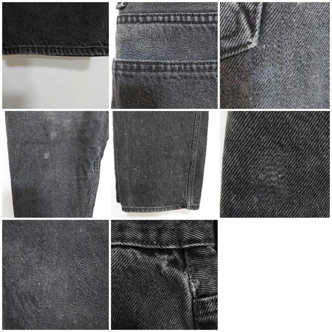 Levi's(リーバイス)のリーバイス550 Levis W36 ブラックデニムパンツ 黒 00s 9078 メンズのパンツ(デニム/ジーンズ)の商品写真