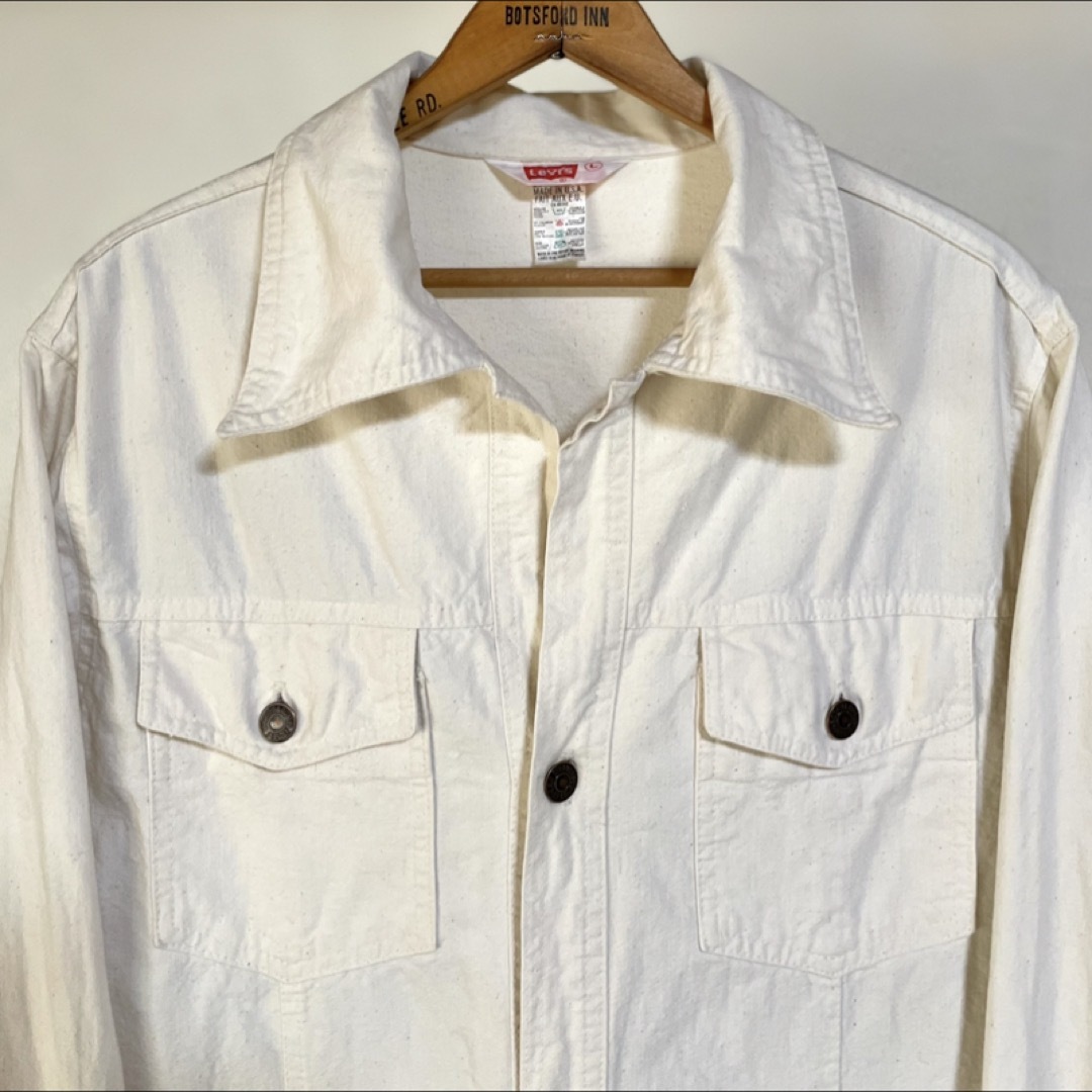 Levi's(リーバイス)の稀少 LARGE 70s USA製 Levi's cotton jacket メンズのジャケット/アウター(カバーオール)の商品写真