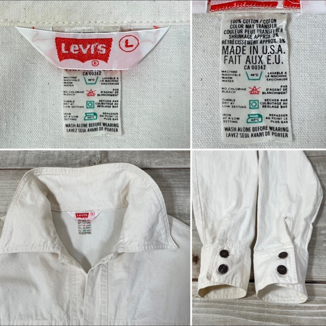 Levi's(リーバイス)の稀少 LARGE 70s USA製 Levi's cotton jacket メンズのジャケット/アウター(カバーオール)の商品写真