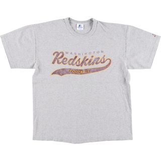 古着 90年代 STARTER NFL WASHINGTON REDSKINS ワシントンレッドスキンズ ロゴTシャツ USA製 メンズL ヴィンテージ /eaa441553(Tシャツ/カットソー(半袖/袖なし))