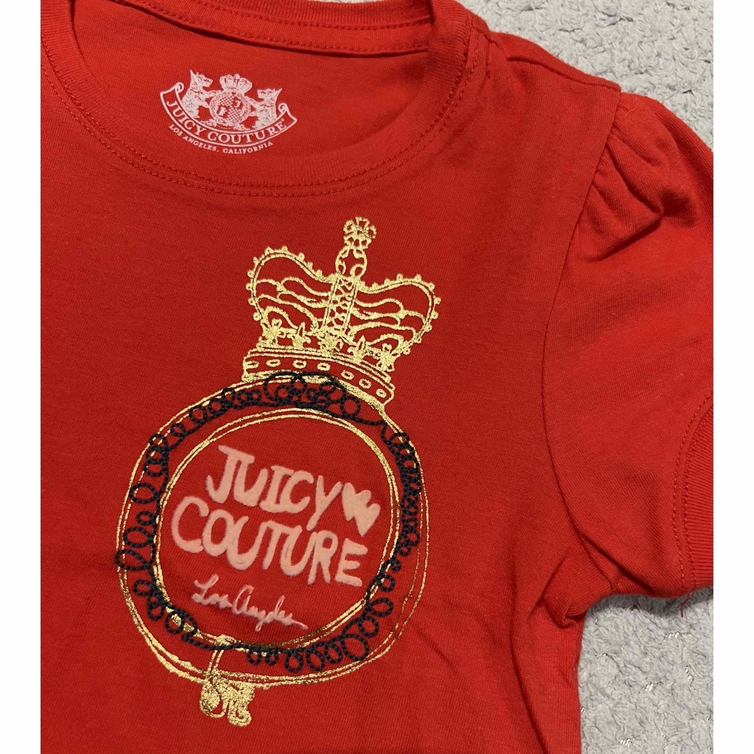 Juicy Couture(ジューシークチュール)の【JUICY COUTURE】 kids Tシャツ 2-3years キッズ/ベビー/マタニティのベビー服(~85cm)(Ｔシャツ)の商品写真