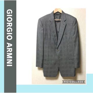 ジョルジオアルマーニ(Giorgio Armani)の【お値打ち価格！美品】春夏向けサマージャケット　ジョルジオアルマーニ(テーラードジャケット)