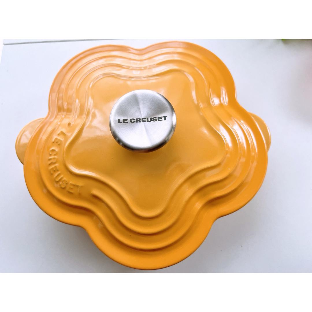 LE CREUSET - 【LE CREUSET】ル・クルーゼ プレート フルール LE CREUSET - 【LE CREUSET】ル・クルーゼ プレート フルール