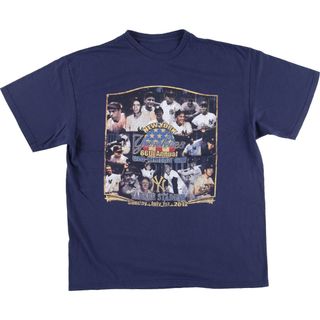 古着 MLB NEW YORK YANKEES ニューヨークヤンキース スポーツTシャツ メンズXL ヴィンテージ /eaa441548(Tシャツ/カットソー(半袖/袖なし))