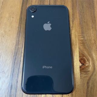 アップル(Apple)のiPhone XR ブラック&レッド　ジャンク品(スマートフォン本体)