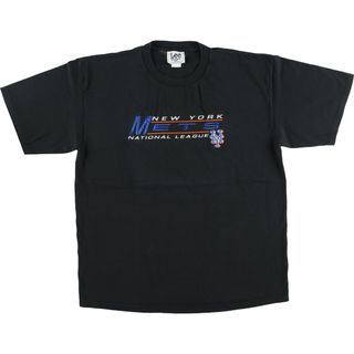 Lee - 古着 リー Lee MLB NEWYORK METS ニューヨークメッツ スポーツTシャツ メンズXL ヴィンテージ /eaa441550