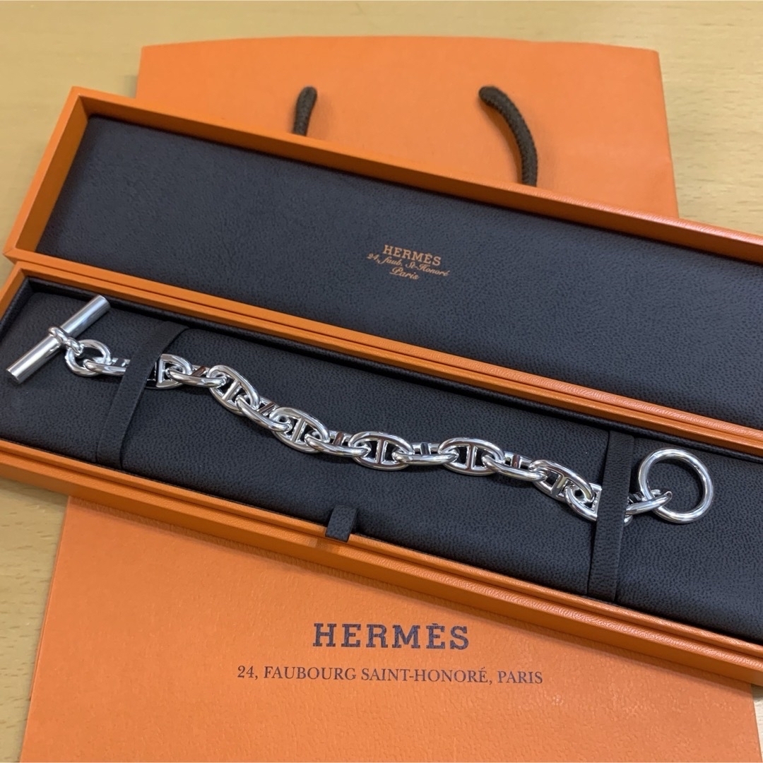 Hermes(エルメス)の新品 HERMESシェーヌダンクル ブレスレット GM14 レディースのアクセサリー(ブレスレット/バングル)の商品写真