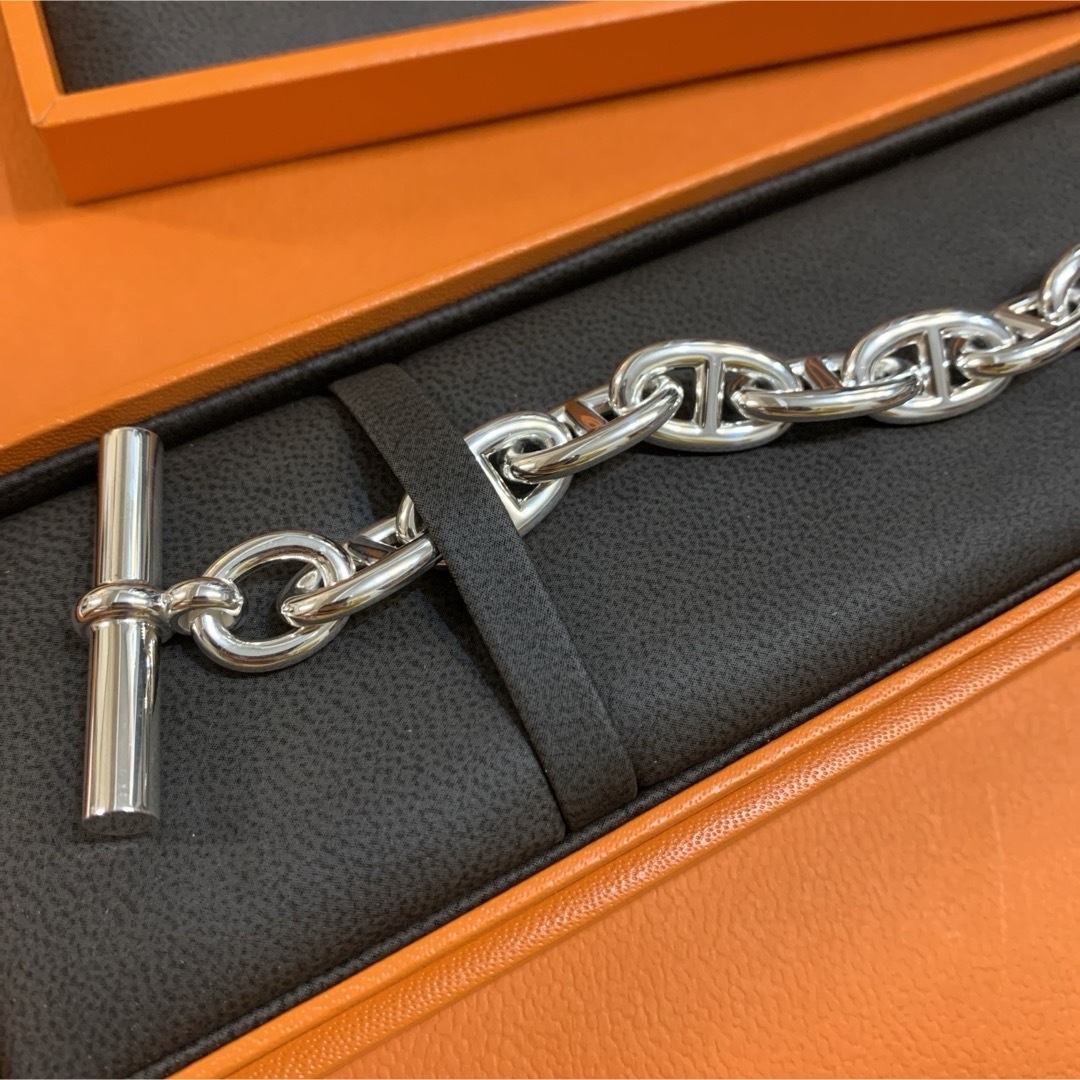 Hermes(エルメス)の新品 HERMESシェーヌダンクル ブレスレット GM14 レディースのアクセサリー(ブレスレット/バングル)の商品写真