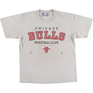 リー(Lee)の古着 90年代 リー Lee NBA CHICAGOBULLS シカゴブルズ スポーツTシャツ USA製 メンズL ヴィンテージ /eaa441546(Tシャツ/カットソー(半袖/袖なし))