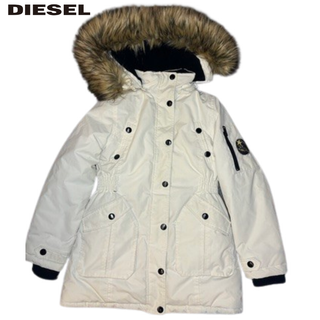 ディーゼル(DIESEL)のぱふこ様 DIESEL ディーゼル 美品 古着 セール品 白 ダウン レディース(ダウンコート)