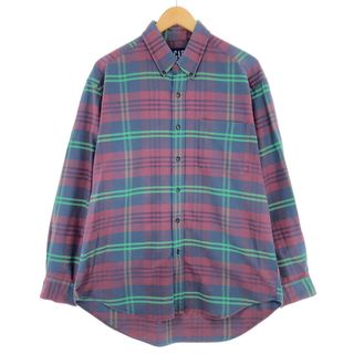 ギャップ(GAP)の古着 ギャップ GAP 長袖 ボタンダウンチェックシャツ メンズL /eaa442337(シャツ)