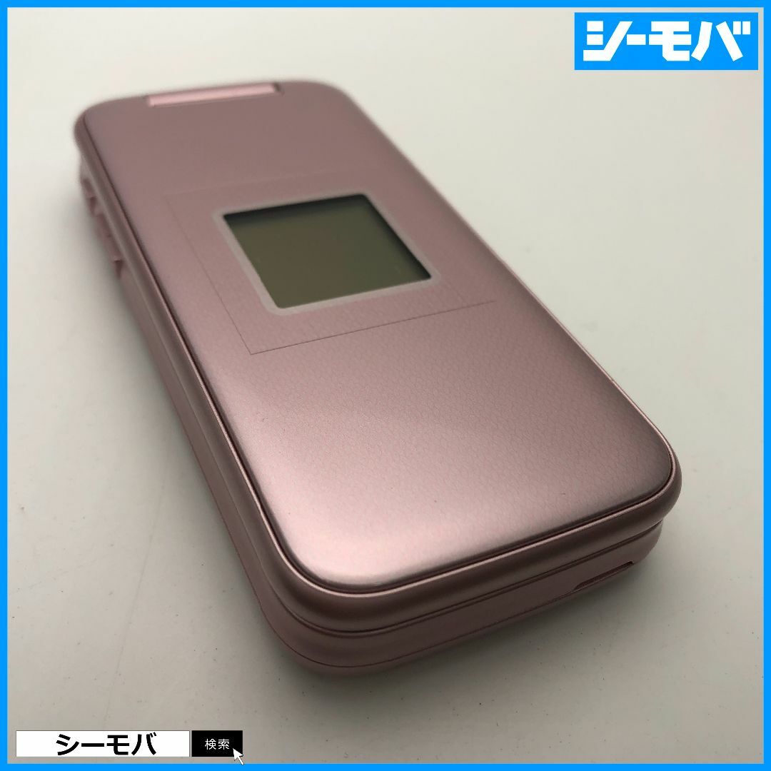 富士通(フジツウ)のガラホ らくらくホン F-01M SIMフリー ピンク 超美品 1281 スマホ/家電/カメラのスマートフォン/携帯電話(携帯電話本体)の商品写真