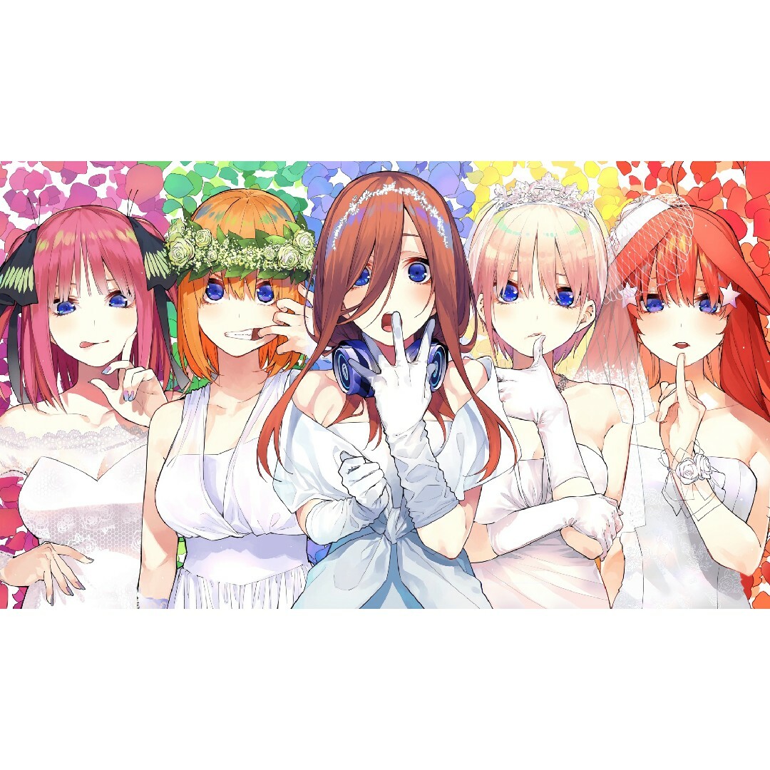 五等分の花嫁  プレイマット エンタメ/ホビーのアニメグッズ(その他)の商品写真