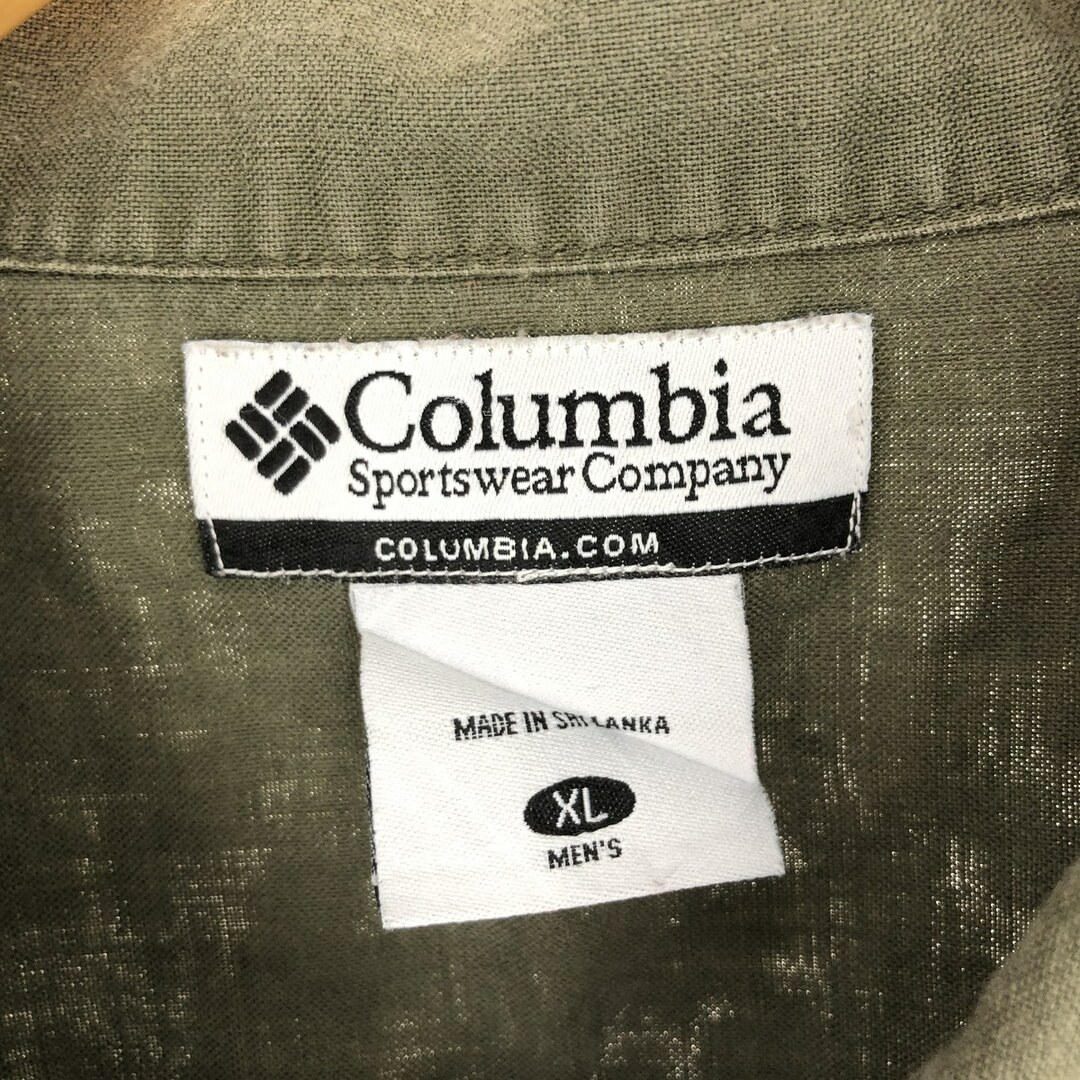 Columbia(コロンビア)の古着 00年代 コロンビア Columbia 半袖 ラミー×コットンシャツ メンズXL /eaa446575 メンズのトップス(シャツ)の商品写真