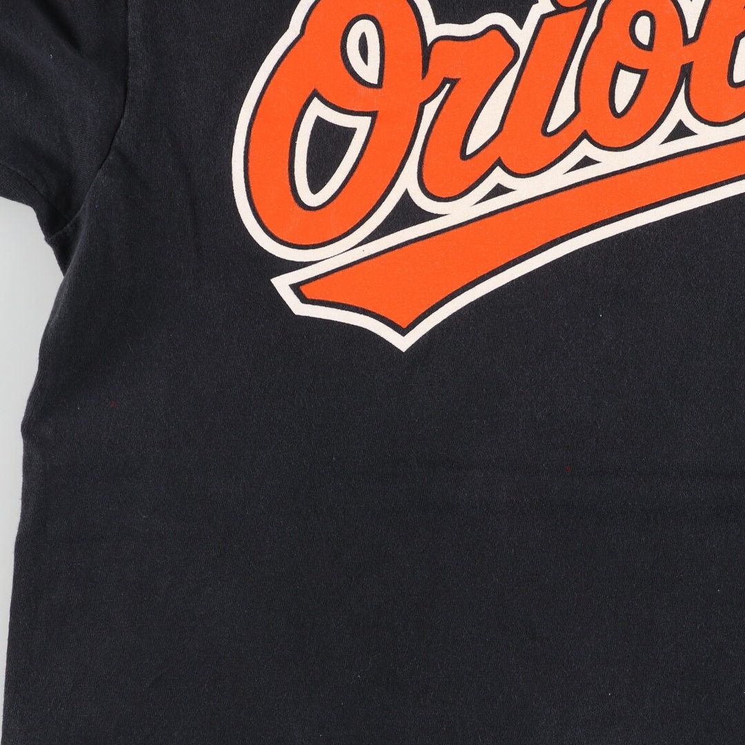 古着 90年代 MAJESTIC MLB BALTIMORE ORIOLES ボルチモアオリオールズ ロゴTシャツ USA製 メンズM ヴィンテージ /eaa442280 メンズのトップス(Tシャツ/カットソー(半袖/袖なし))の商品写真