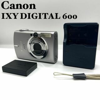 キヤノン(Canon)の美品　キャノン　IXY DIGITAL 600 シルバー(コンパクトデジタルカメラ)