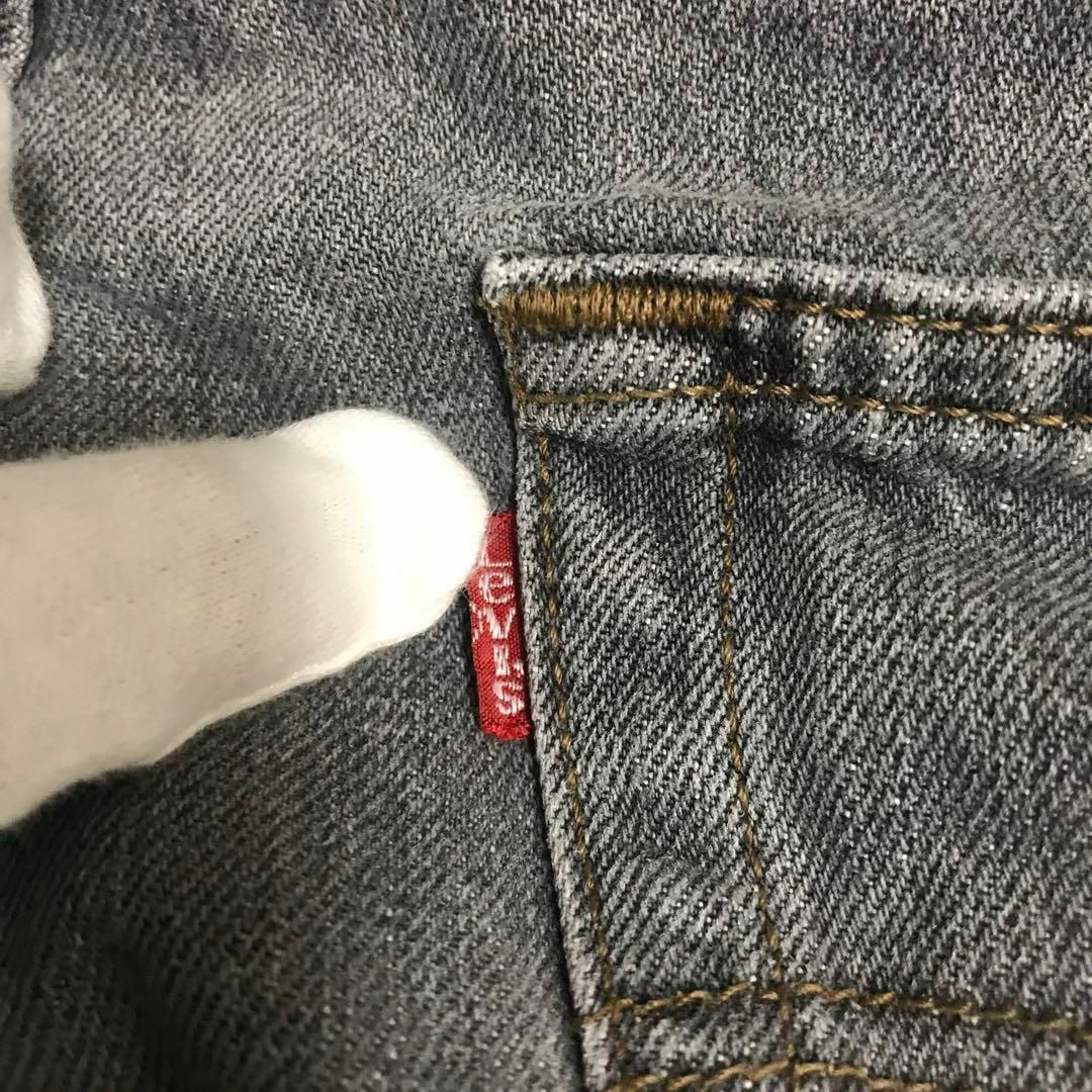 Levi's(リーバイス)の00s リーバイス501  先染めブラック  ブラックデニム メンズのパンツ(デニム/ジーンズ)の商品写真