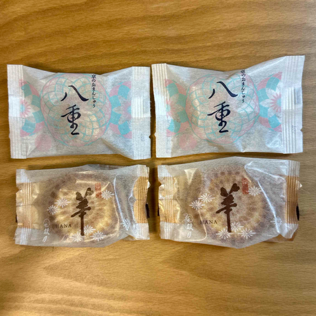 鼓月(コゲツ)の鼓月　華　俵屋吉富　八重　4個 食品/飲料/酒の食品(菓子/デザート)の商品写真