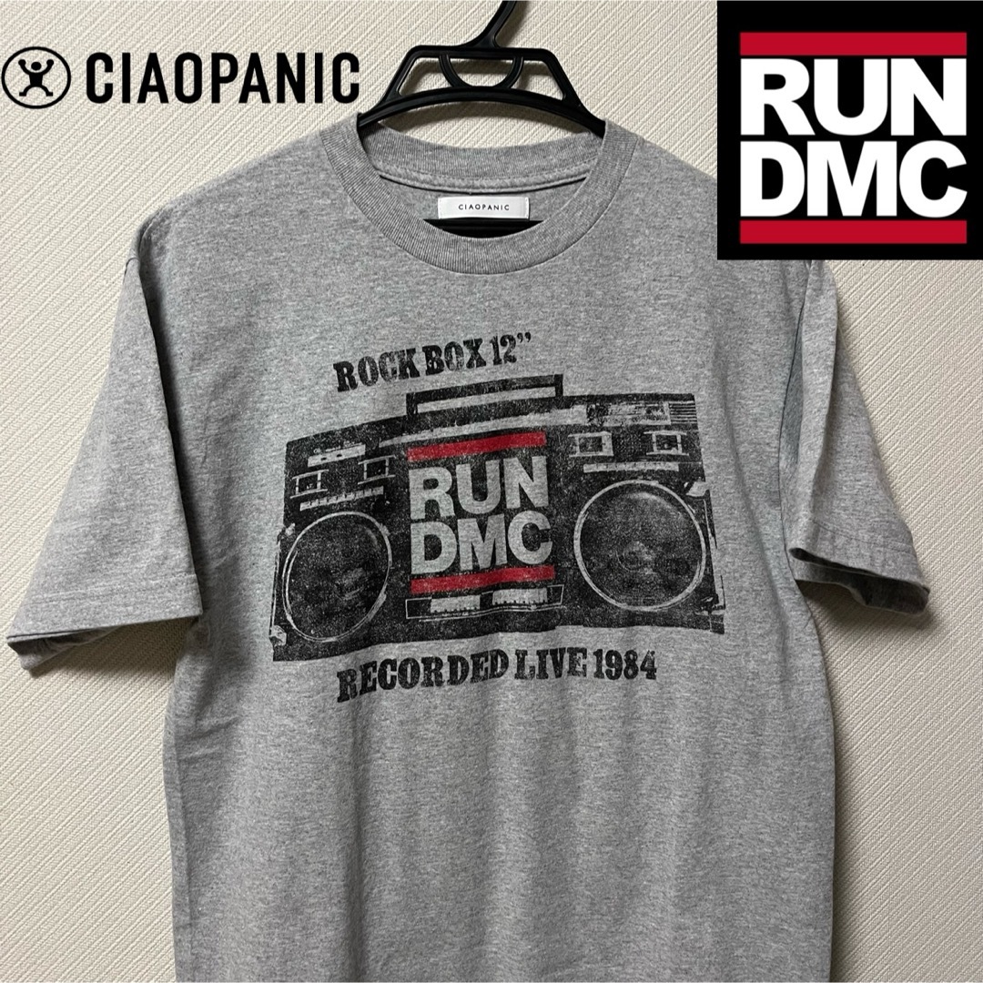 Ciaopanic(チャオパニック)のCIAO PANIC × RUN DMC s/s Tshirt メンズのトップス(Tシャツ/カットソー(半袖/袖なし))の商品写真