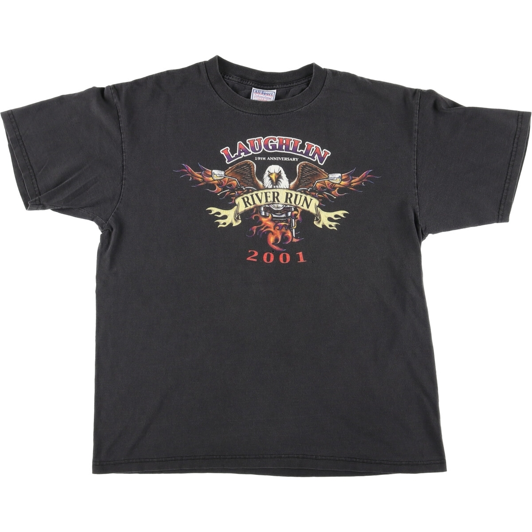 古着 ALL Sport モーターサイクル バイクTシャツ メンズL /eaa445595 メンズのトップス(Tシャツ/カットソー(半袖/袖なし))の商品写真