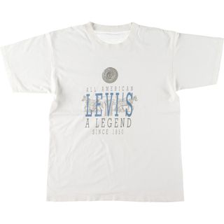 Levi's - 古着 90年代 リーバイス Levi's 半袖 プリントTシャツ メンズL ヴィンテージ /eaa446600