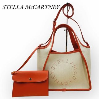 ステラマッカートニー(Stella McCartney)のステラマッカートニー ２WAYショルダーバッグ トート ロゴサークル(トートバッグ)