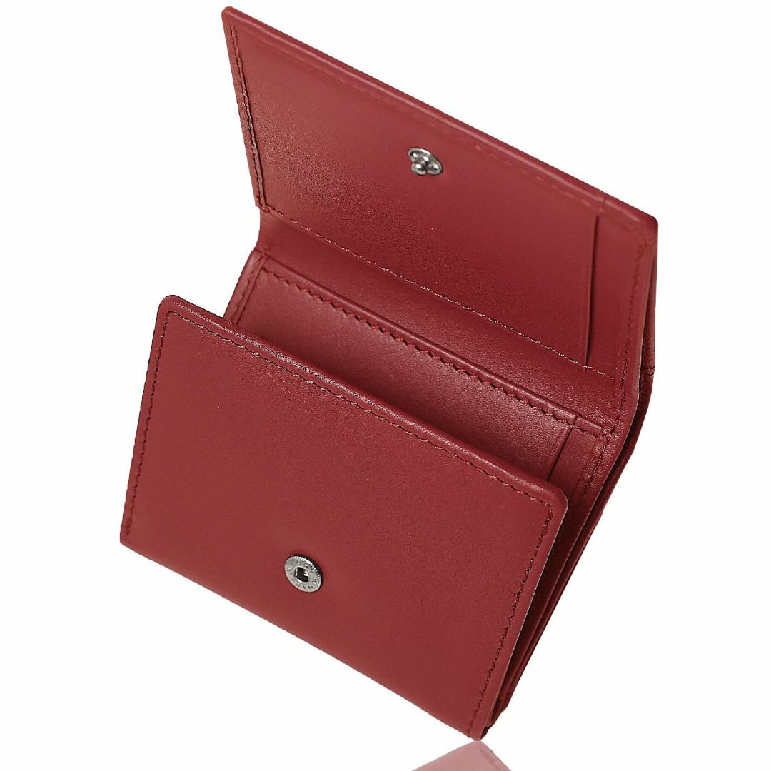 【色: レッド】[mieno] 財布 ミニ財布 コンパクト メンズ レディース  レディースのバッグ(その他)の商品写真